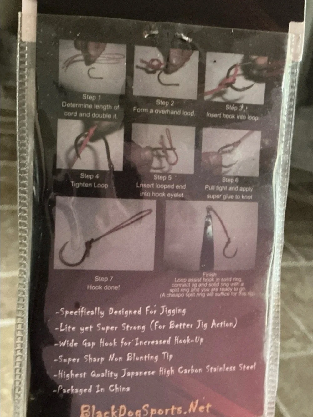 Black Dog Jigging Hooks black dog